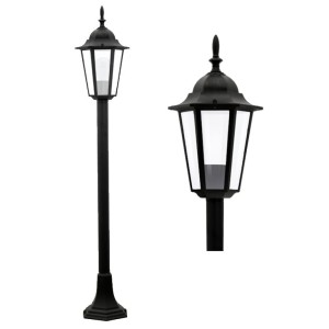 Lampa ogrodowa słupek LIGURIA 96,5 cm czarna - Goldlux 202185