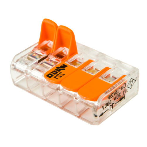 Szybkozłączka linka drut 5x0,2-4mm2 8 szt. - 221-415/995-008