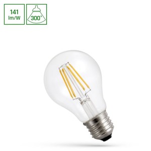 Żarówka LED filament E27 8,5W neutralna - WOJ+14596