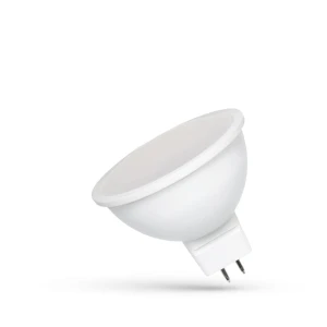Żarówka LED MR16 GU5,3 6W SMD zimna biała z mleczną szybką - Spectrum Led WOJ+13134