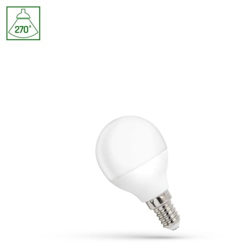 Żarówka LED KULKA E14 1W neutralna biała - WOJ+14446_1W