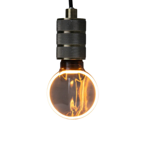 Żarówka LED dymiona E27 4W fi 80 WW 1800K kulka - SZ61040