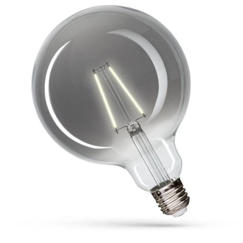 Żarówka dymiona LED Glob Filament E27 4,5W fi 125 neutralna biała (nw) Spectrum Led WOJ+14471