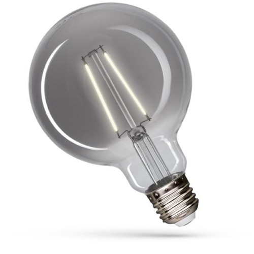 Żarówka dymiona LED Glob Filament E27 4,5W fi 95 neutralna biała (nw) - Spectrum Led WOJ+14470
