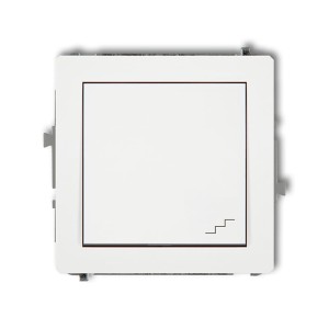 Karlik Deco Łącznik schodowy biały - DWP-3