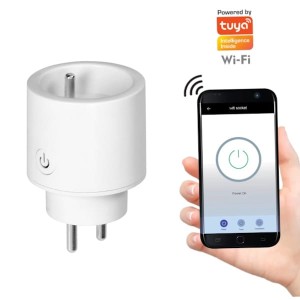 Gniazdo elektryczne sterowane telefonem Smart WiFi TUYA białe - OR-SH-17500/W