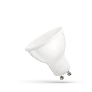 Żarówka LED GU10 4W z mleczną szybką neutralna biała - WOJ+13261