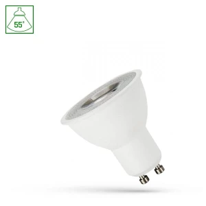 Żarówka LED GU10 4W 55° ciepła biała z soczewką 