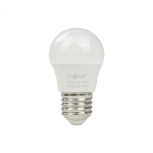 Żarówka LED KULKA E27 7W neutralna biała (nw) - Ecolight EC79558