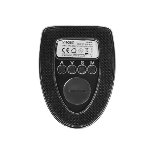 Lampka biurkowa z budzikiem 5W barwa neutralna - DL-12/B