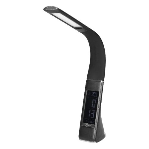 Lampka biurkowa z budzikiem 5W barwa neutralna - DL-12/B