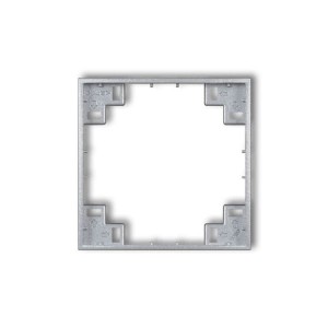Karlik ICON Ramka pośrednia srebrny metalik - 7IRP-1