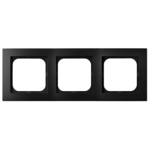 Ospel As ramka potrójna czarny - R-3G/33
