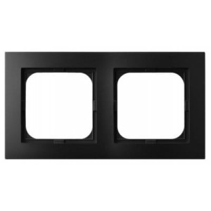 Ospel As ramka podwójna czarny - R-2G/33