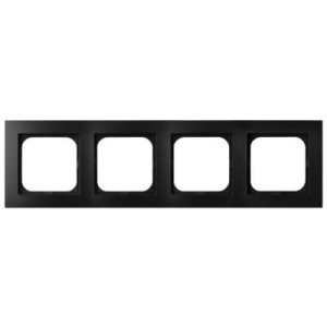 Ospel As ramka poczwórna czarny - R-4G/33