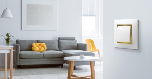 Ospel Aria biały ramka pojedyncza - R-1U/00