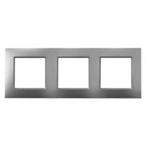 Ospel Aria srebrny ramka potrójna - R-3U/18
