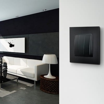 Ospel Aria czarny metalik łącznik schodowy - ŁP-3U/M/33