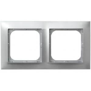 Ospel Impresja  srebrny ramka podwójna - R-2Y/18
