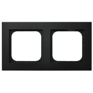 Ospel Sonata czarny ramka podwójna - R-2R/33
