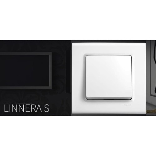 LINNERA S Ramka sześciokrotna biała - Panasonic 91480006