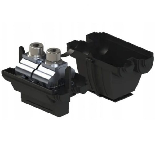 Zacisk przebijający AL/AL 16-120/16-95 dwustronny