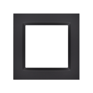 Simon 10 Ramka pojedyncza czarna - CR1/49