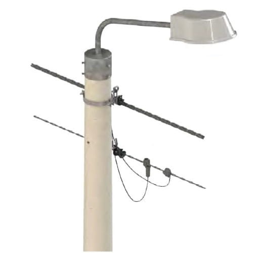 Bezpiecznik napowietrzny 25A z zaciskiem do linii izolowanych AsXSn 16-35 z nakrętką zrywalną