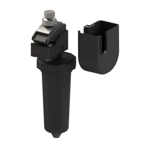 Bezpiecznik napowietrzny 25A z zaciskiem do linii izolowanych AsXSn 16-35 z nakrętką zrywalną