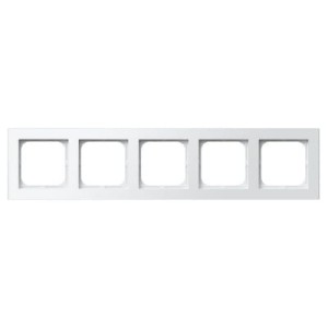 Ospel Sonata biały ramka pięciokrotna - R-5R/00
