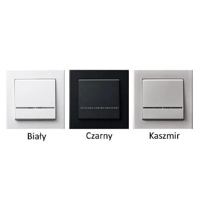 Ospel Sonata biały gniazdo + ładowarka USB - GP-1RZPUSB/M/00
