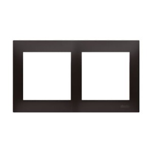Simon 54 Ramka podwójna antracyt - DR2/48