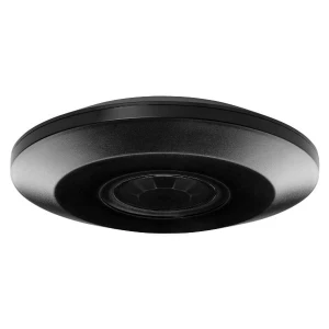 Czujnik ruchu sufitowy 360 stopni 2000W płaski czarny - OR-CR-241/B