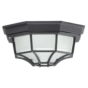 Lampa sufitowa zewnętrzna MILANO czarny – Rabalux 8346