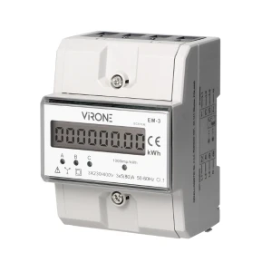 3-fazowy wskaźnik zużycia energii elektrycznej 80A