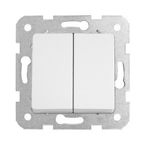 LINNERA S Łącznik podwójny biały - Panasonic 91440002