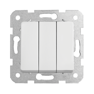 LINNERA S Łącznik potrójny biały - Panasonic 91440068