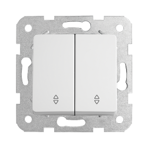 LINNERA S Łącznik schodowy podwójny biały - Panasonic 91440017