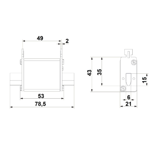 Wkładka topikowa NH00C 20A 400V - Schrack ISP00020