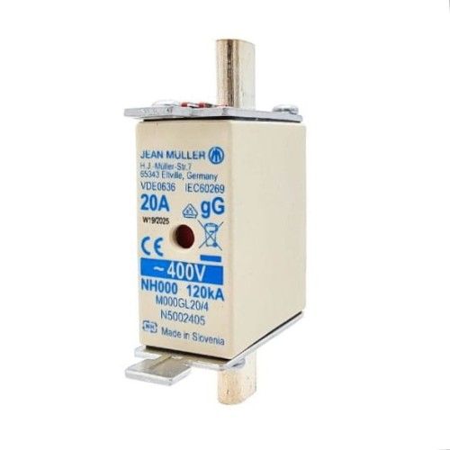 Wkładka topikowa NH00C 20A 400V - Schrack ISP00020