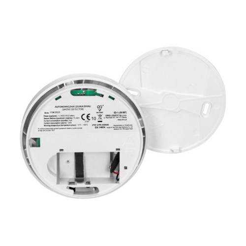 Czujnik dymu bateryjny 9V BSI - Orno SD-1