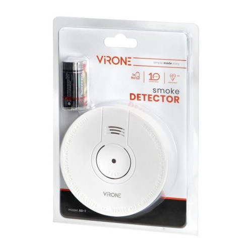 Czujnik dymu bateryjny 9V BSI - Orno SD-1