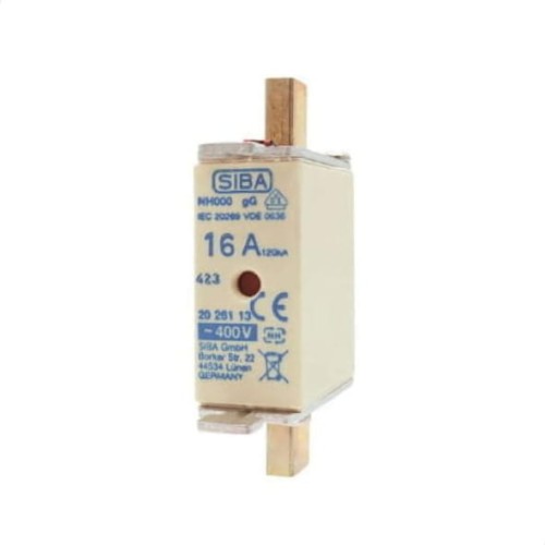 Wkładka topikowa NH000 16A gG 400V - SIBA 2026113.16
