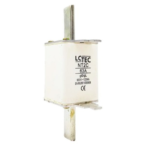 Wkładka topikowa NT2CgL/gG 63A-500V -LCTEC 496541