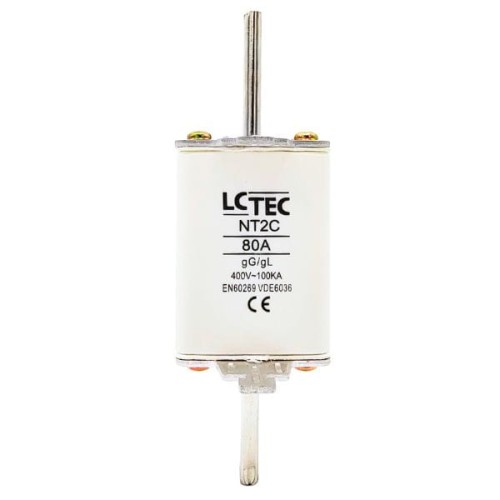 Wkładka topikowa NT2CgL/gG 80A 400V - LCTEC 368618