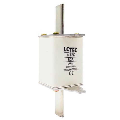 Wkładka topikowa NT2CgL/gG 80A 400V - LCTEC 368618