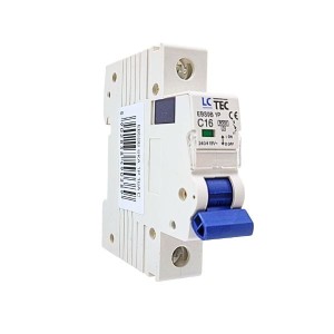 Wyłącznik nadprądowy 1P C 16A 6kA - LCTEC 490389
