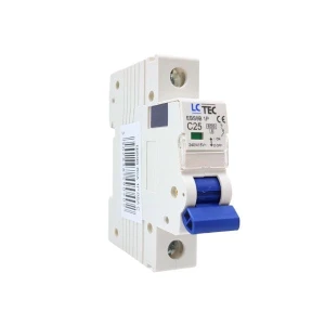 Wyłącznik nadprądowy 1P C 25A 6kA - LCTEC 490402