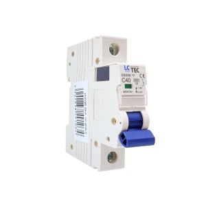 Wyłącznik nadprądowy 1P C 40A 6kA - LCTEC 491034
