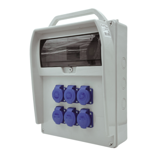 Rozdzielnica R-BOX 380 13S 6x250V - Pawbol B.18.380-38